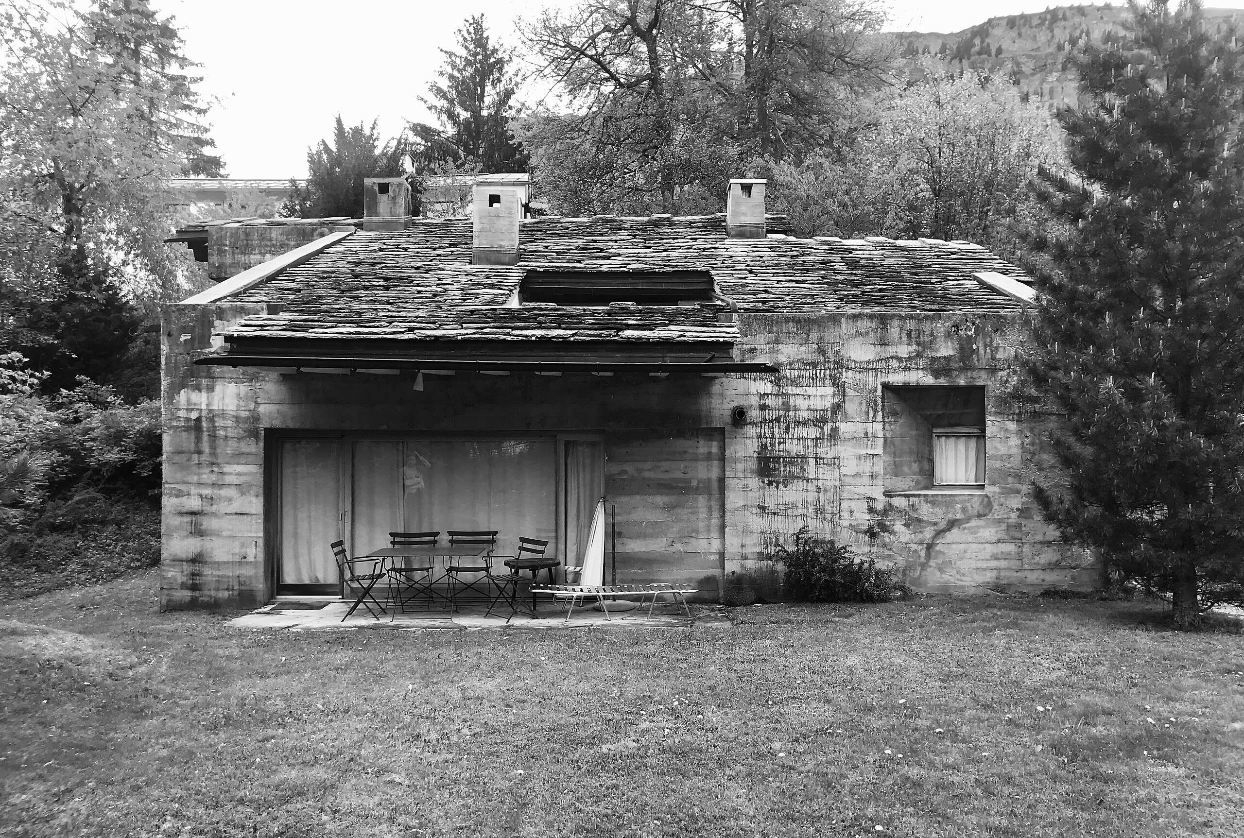 Rudolf Olgiati: Haus G. Olgiati, Flims, 1965.