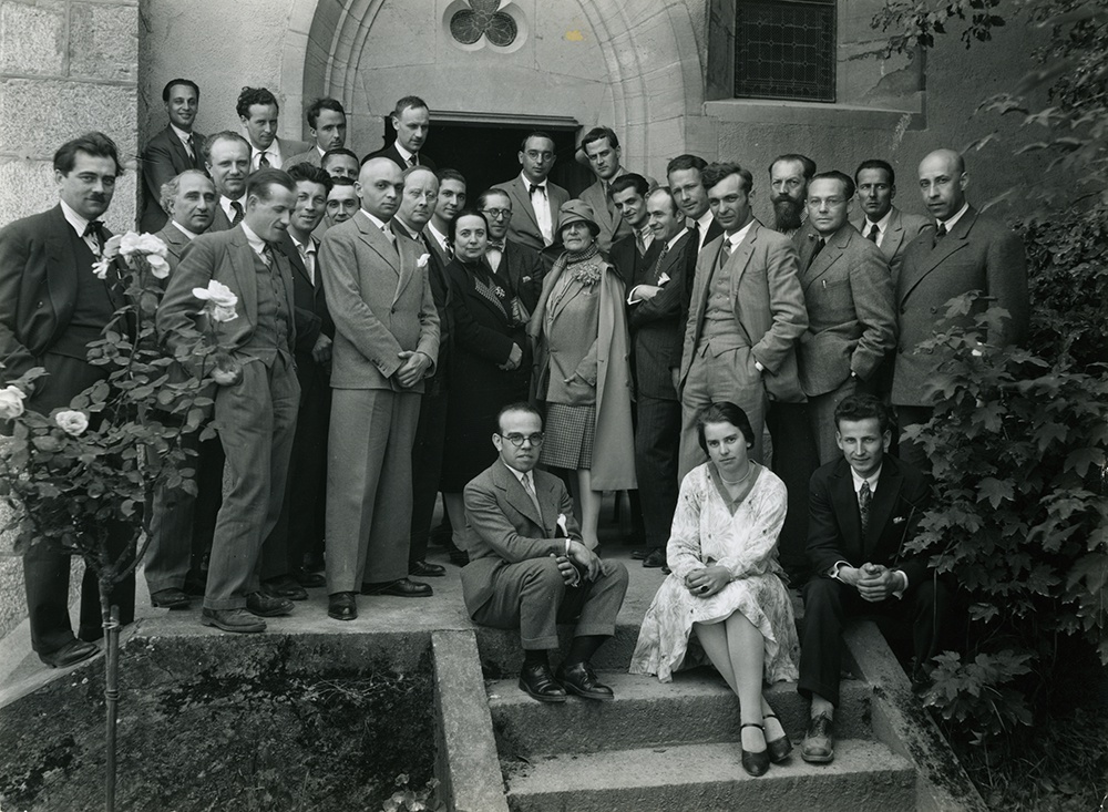 Gründungskongress in La Sarraz, Schweiz, 26.–29. Juni 1928. Quelle, gta Archiv, ETH Zürich