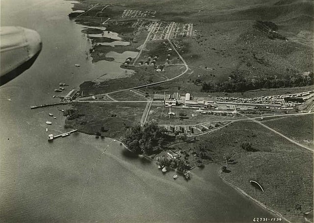 Aerial View of Fordlandia, Brazil, 1934